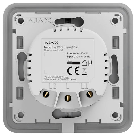 AJAX LightSwitch (1-gang)